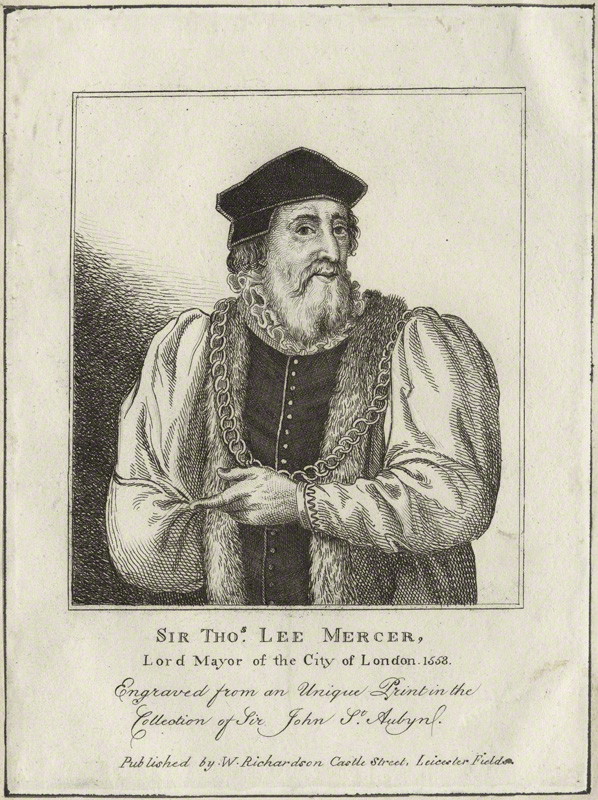 Sir Thomas Leigh, protégé of Sir Rowland HIll