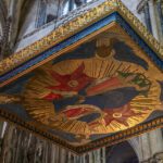 Durham Cathedral, tester above the tomb of Saint Cuthbert