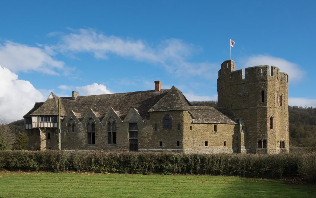 Stokesay Castle, Engand, from the west