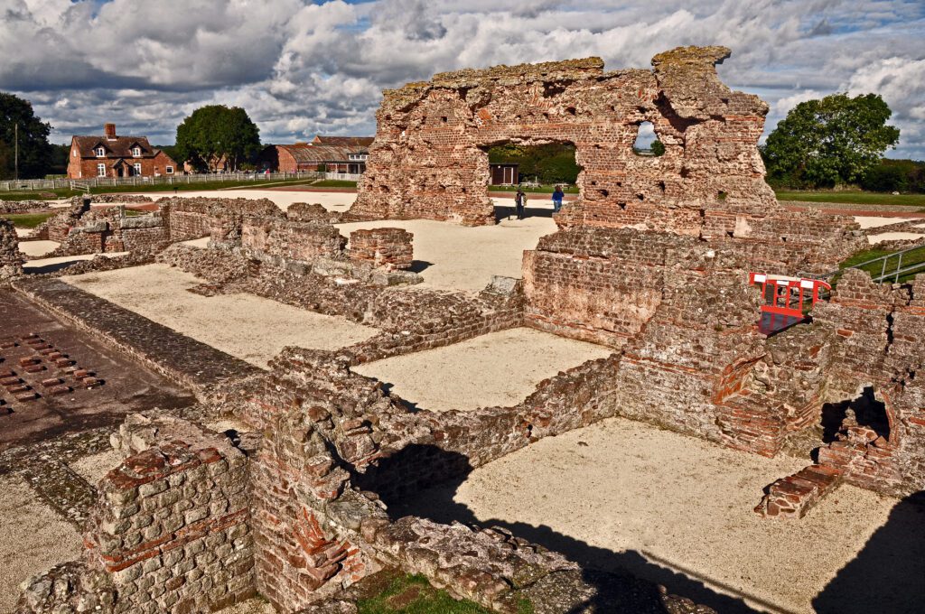 Roman ruins at Wroxeter
