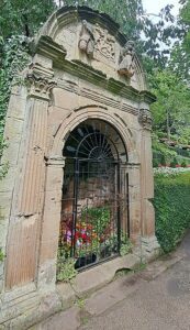 The 1679 Shoemakers Arbour's fine stone gateway