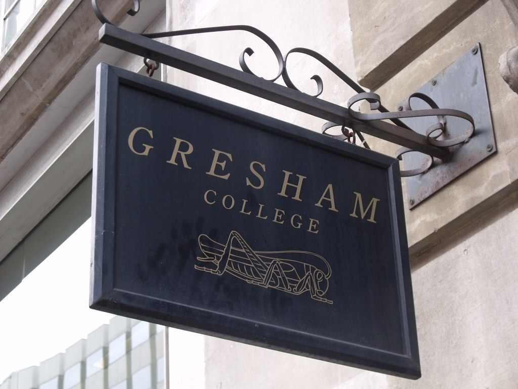 Gresham College: A Unique Tudor Institution of Higher Learning
