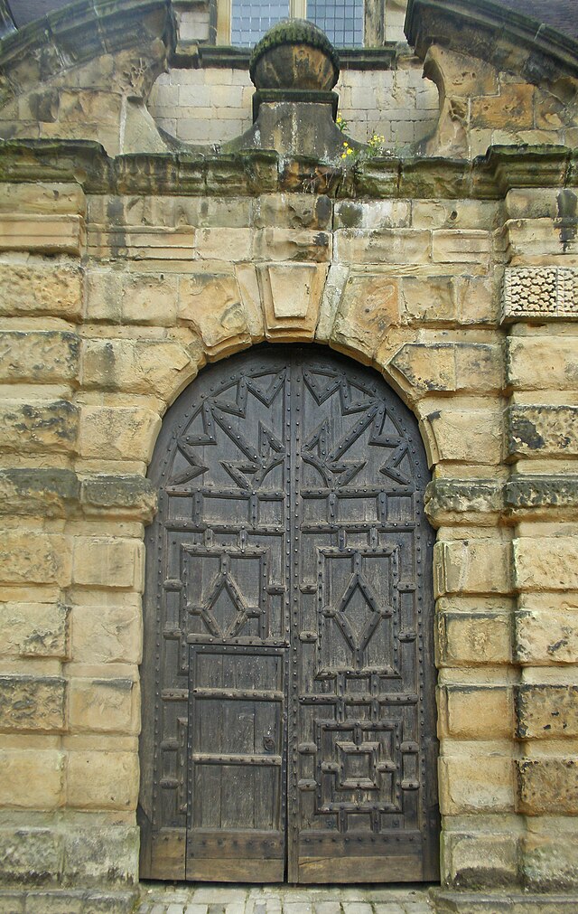Exterior door at Bolsover 