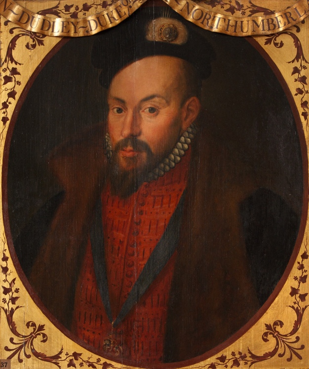 Portrait of John Dudley, Duke of Northumberland.
