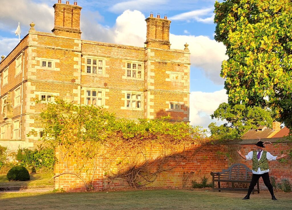 Flastaff in The Merry Wives of WindsorPlay by William Shakespeare performed at Soulton by British Touring Shakespeare 