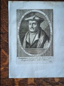 a tudor cleric's portrait 