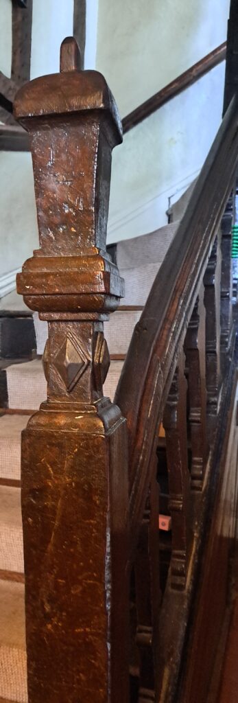 Intersting staircase in a nearby manor