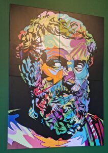 A modern portrait of Plato