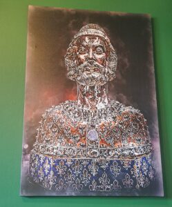 A Modern portrait of Charlemagne