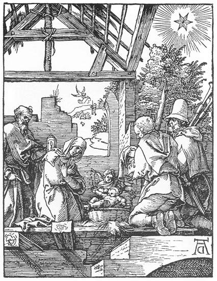The Nativity (1511) by Albrecht Durer