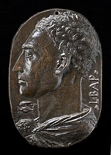 Leon Battista Alberti, Self-Portrait, c. 1435, NGA 43845