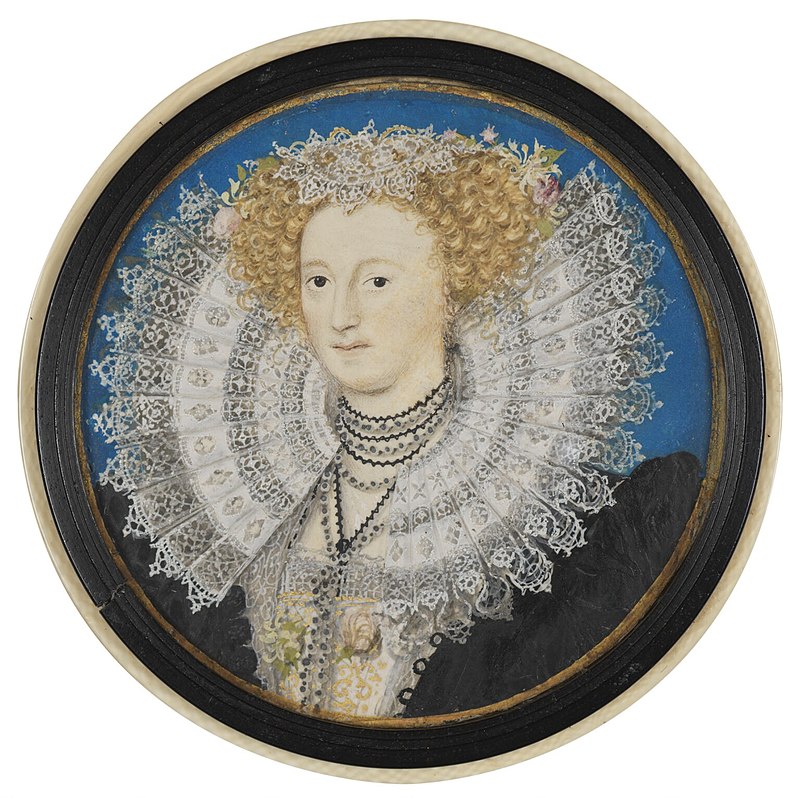 Portrait of Mary Sidney (1561–1621), wife of Henry Herbert, 2nd Earl of Pembroke (1538-1601).