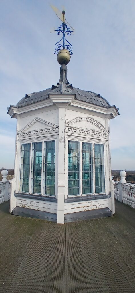 The cupola on the roof of Abingdon Town Hall