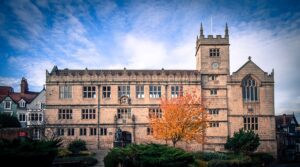 Shrewsbury School old buildings, now the Shrewsbury Library