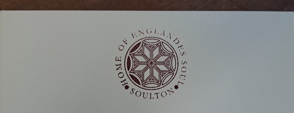 Soulton Hall 'Logo' on a Letterhead