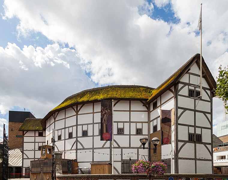 The modern Globe Theatre in London