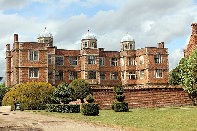 Doddington Hall, a magnificent Elizabethan mansion in Lincolnshire,