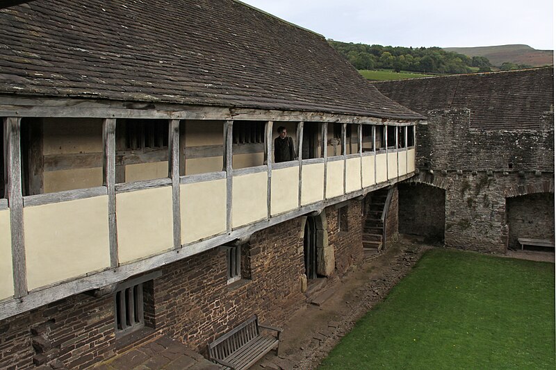 Tretower Court, exterior