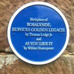 AS YOU LIKE IT Blue Plaque at Soulton Hall