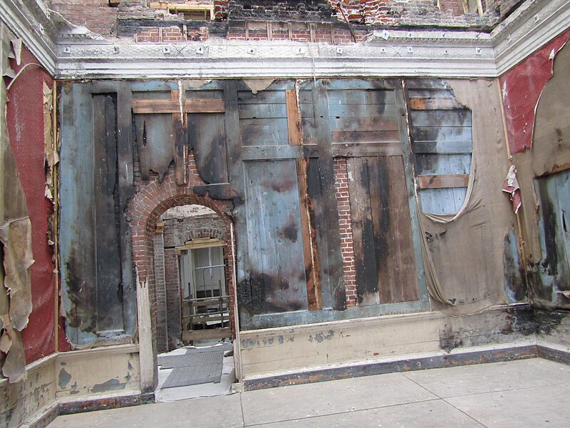 Clandon Park House - Fire Damage