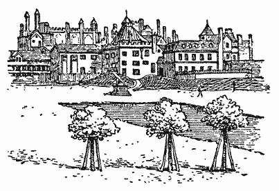 Cockpit-in-Court from an engraving by Mazell in Pennant's London, reproduced in the London Topographical Record (1903)