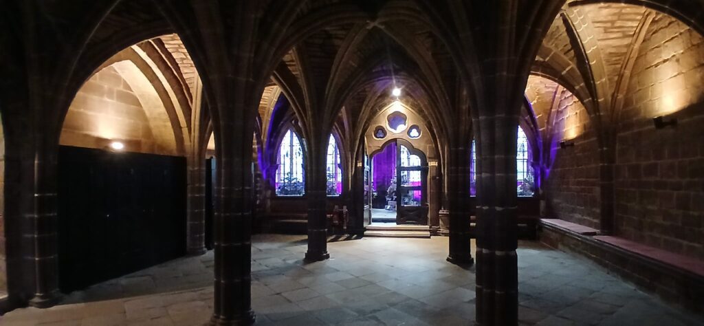 Tetrastyle anti-room for the Chapter House 