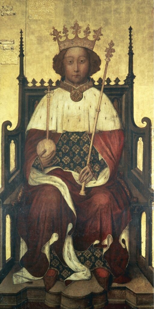 Richard II, who held parliament in Shrewsbury, a key moment in his turbulent reign.
