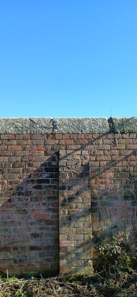 All four places you would need to identify the lost gate were carefully signalled when the work was done. 