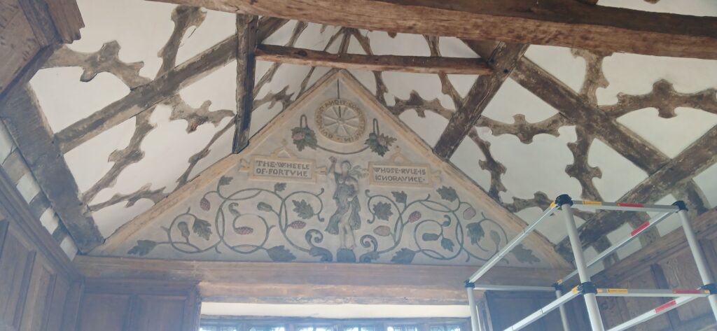 Plaster rendering of Fortune 