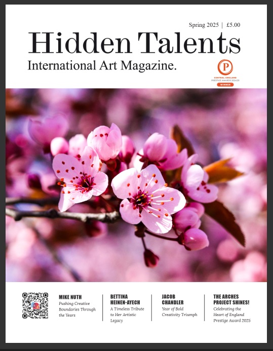 Hidden Talents: International Art Magazine - cover 2025 Spring