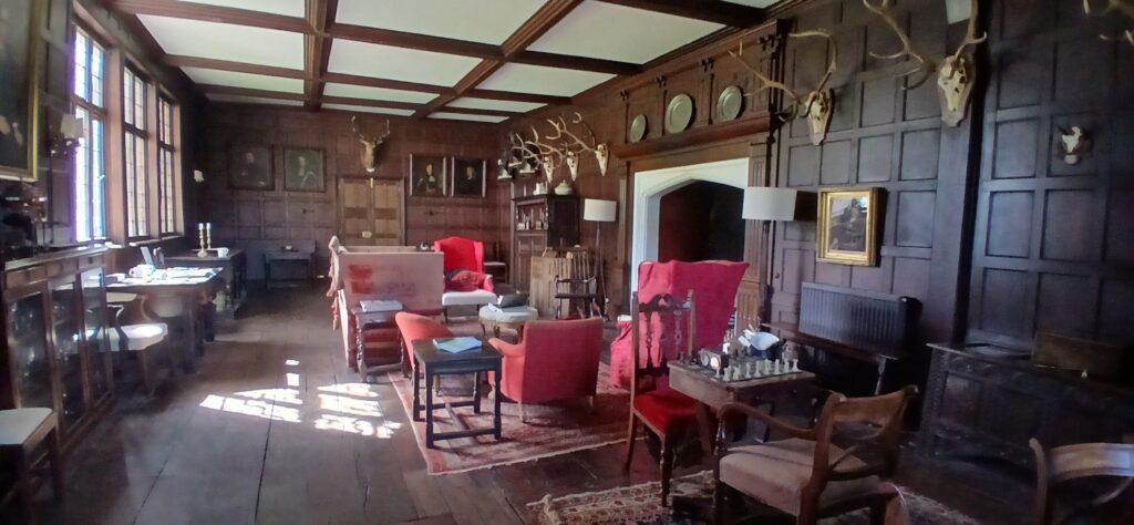 The Great Hall of Pitchford Hall