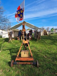 Enactment of the Civil War when it dramatically came to Wem in 1643