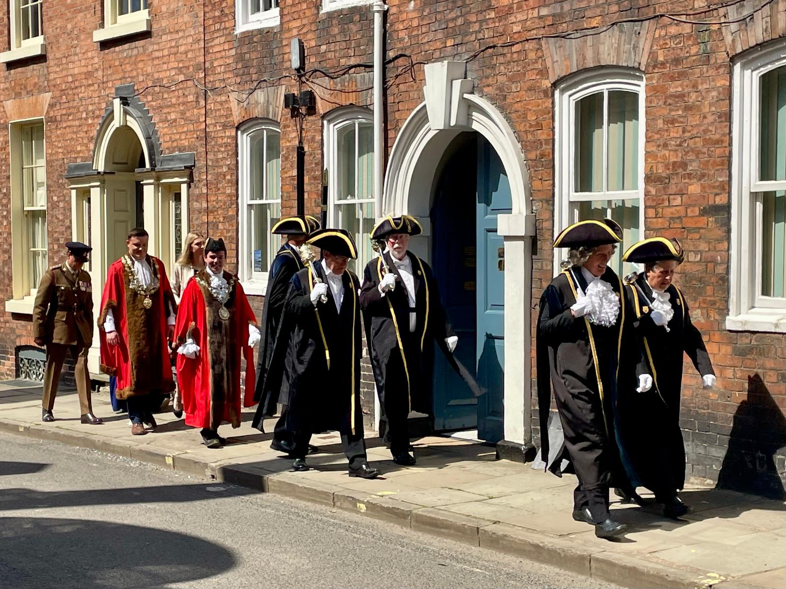 Witnessing the Start of Shrewsbury’s Mayoral Year