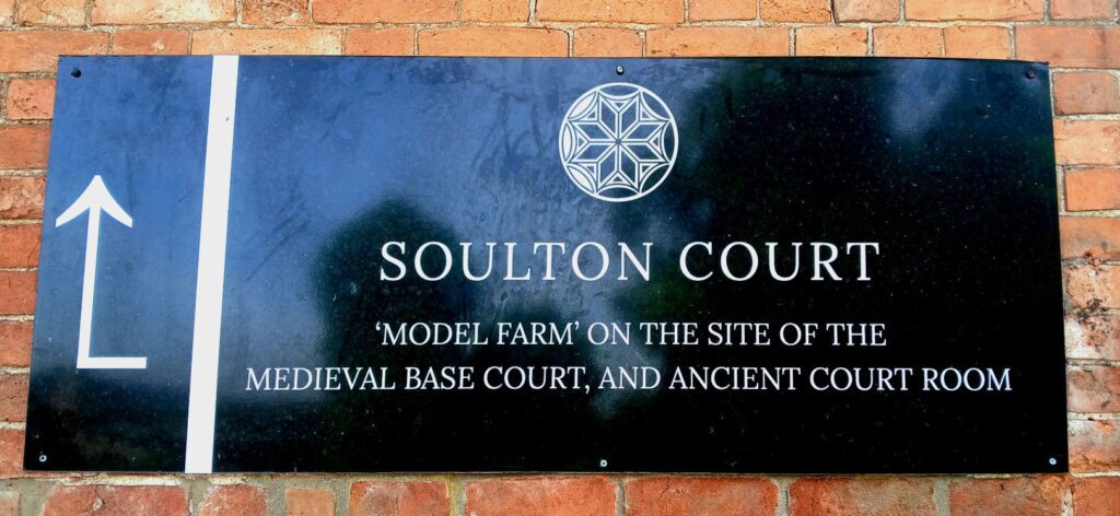 Soulton Court Signage