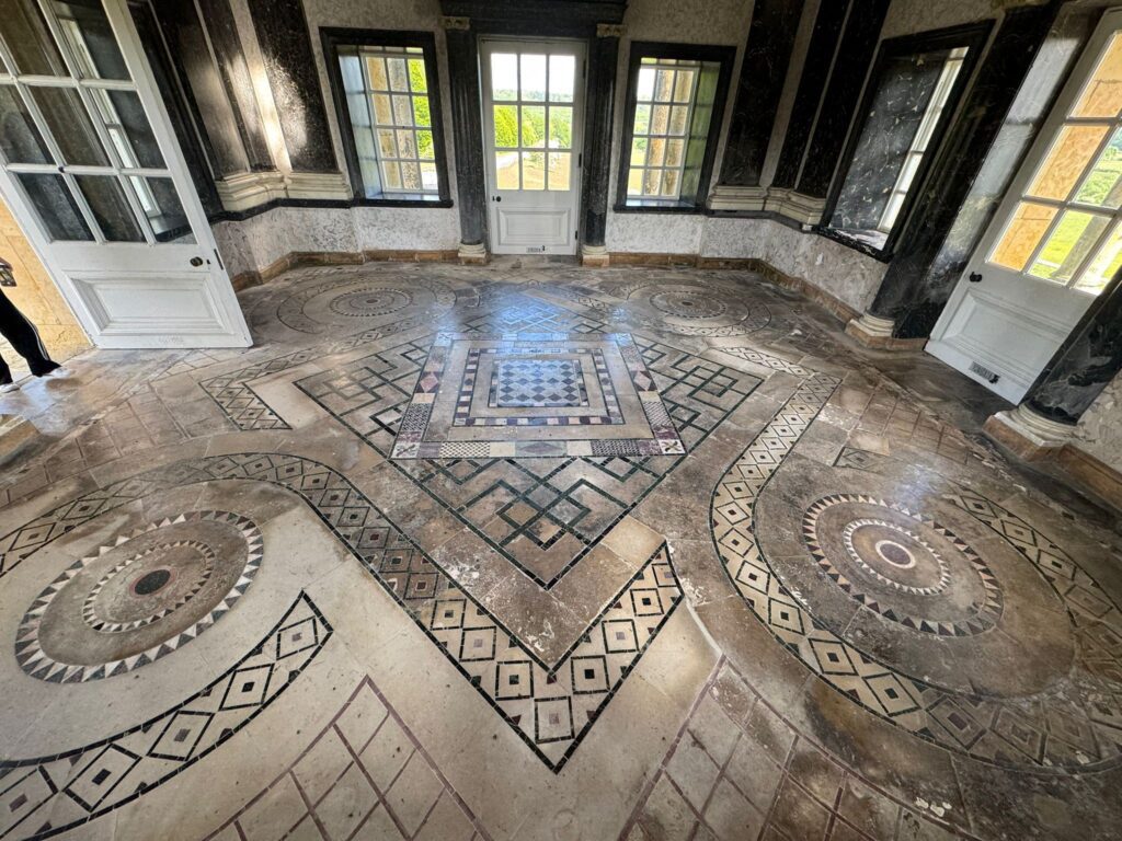 Interior of the Temple of the Four Winds at Castle Howard