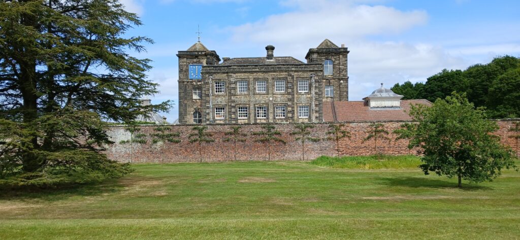 An earlier phase of the Castle Howard buildings.