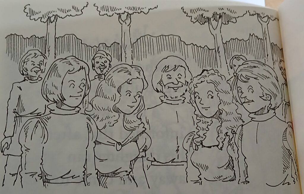 A page from a children's copy of AS YOU LIKE IT