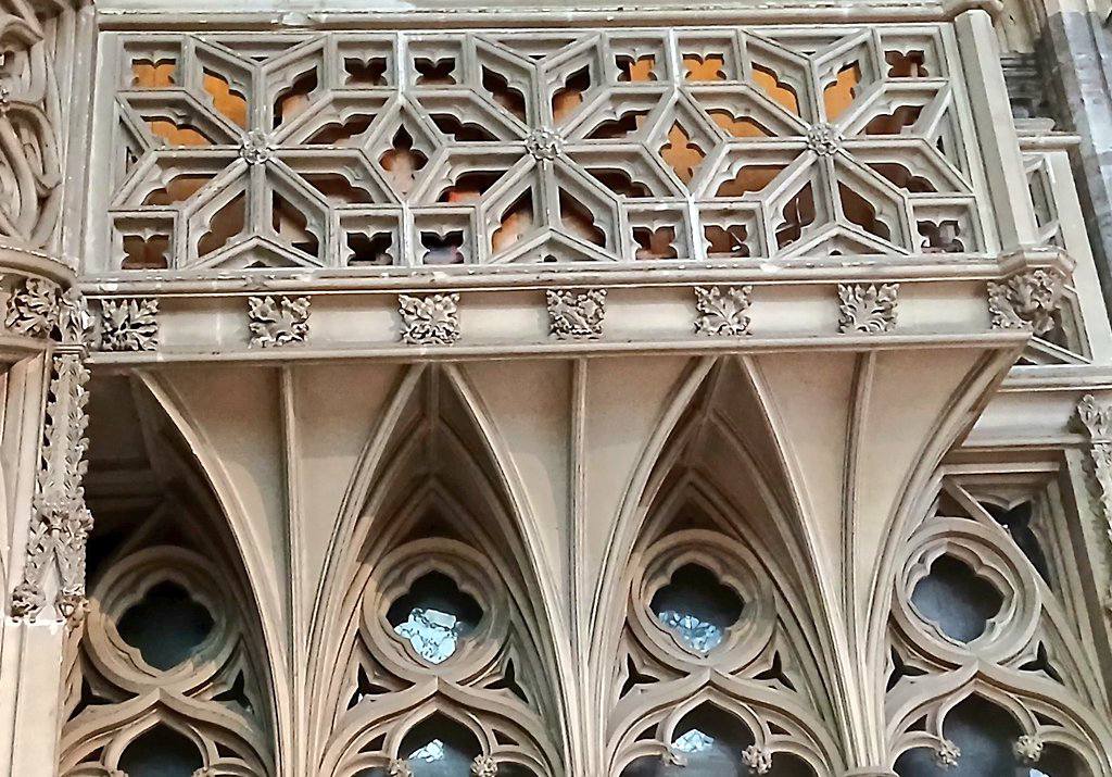 Stone Carving at Ely