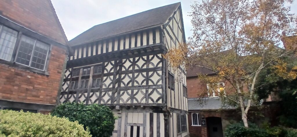 Clever timber framing at The Lord Leycester