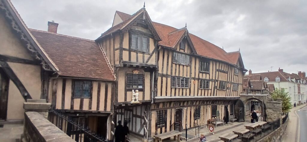View from the Chapel of The Lord Leycester Hospital