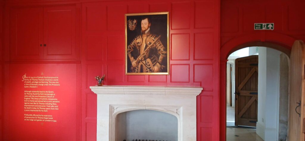 Lyveden New Bield 2021 interpritation in the Manor