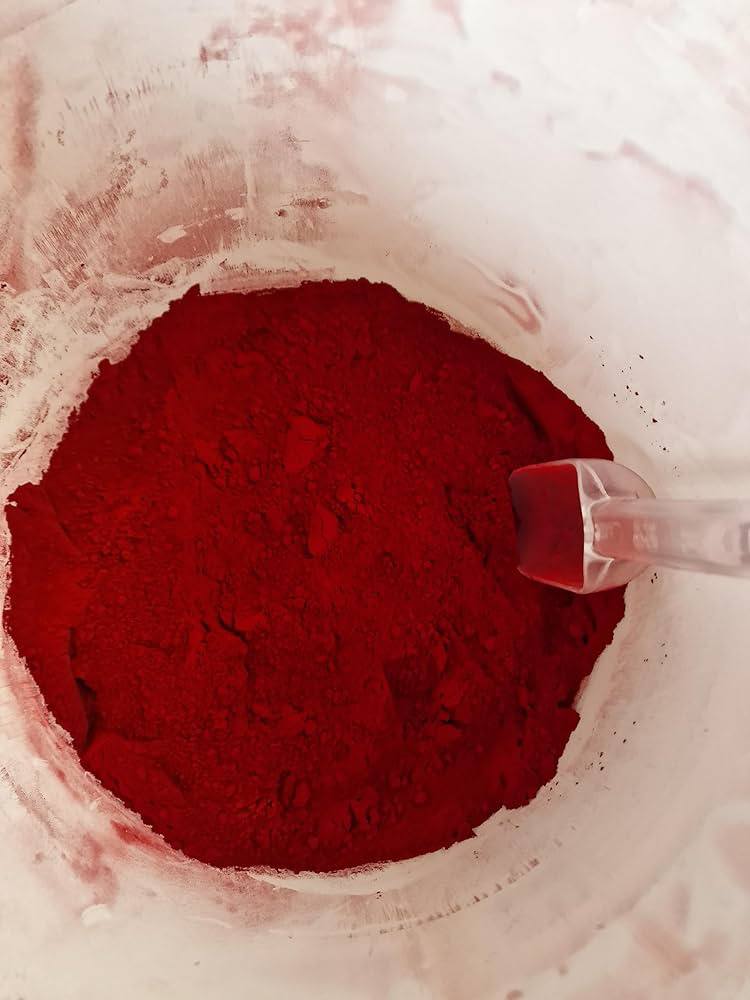 Cochineal Spirit appled to walls it was aan act of Renaissance Swagger.