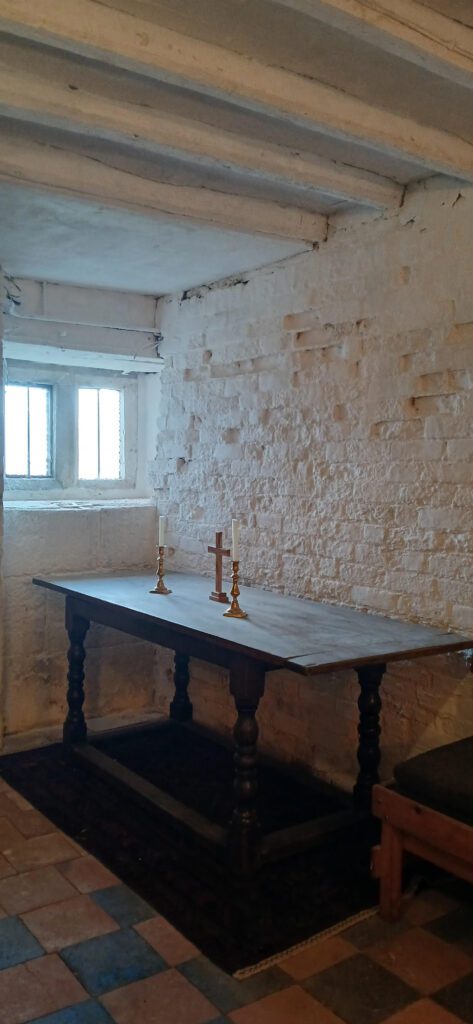 Prayer Room, Soulton Hall, Maundy Thursday, 2026