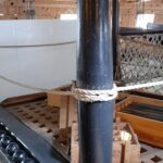 Intersting cloumns all across HMS Victory