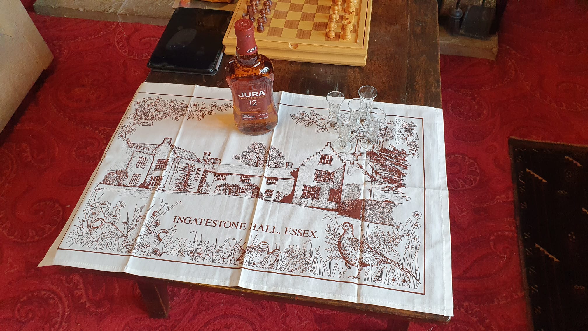 Ingatestone Hall Tea Towel at Soulton