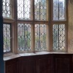 Clever geometric glazing at Haddon Hall