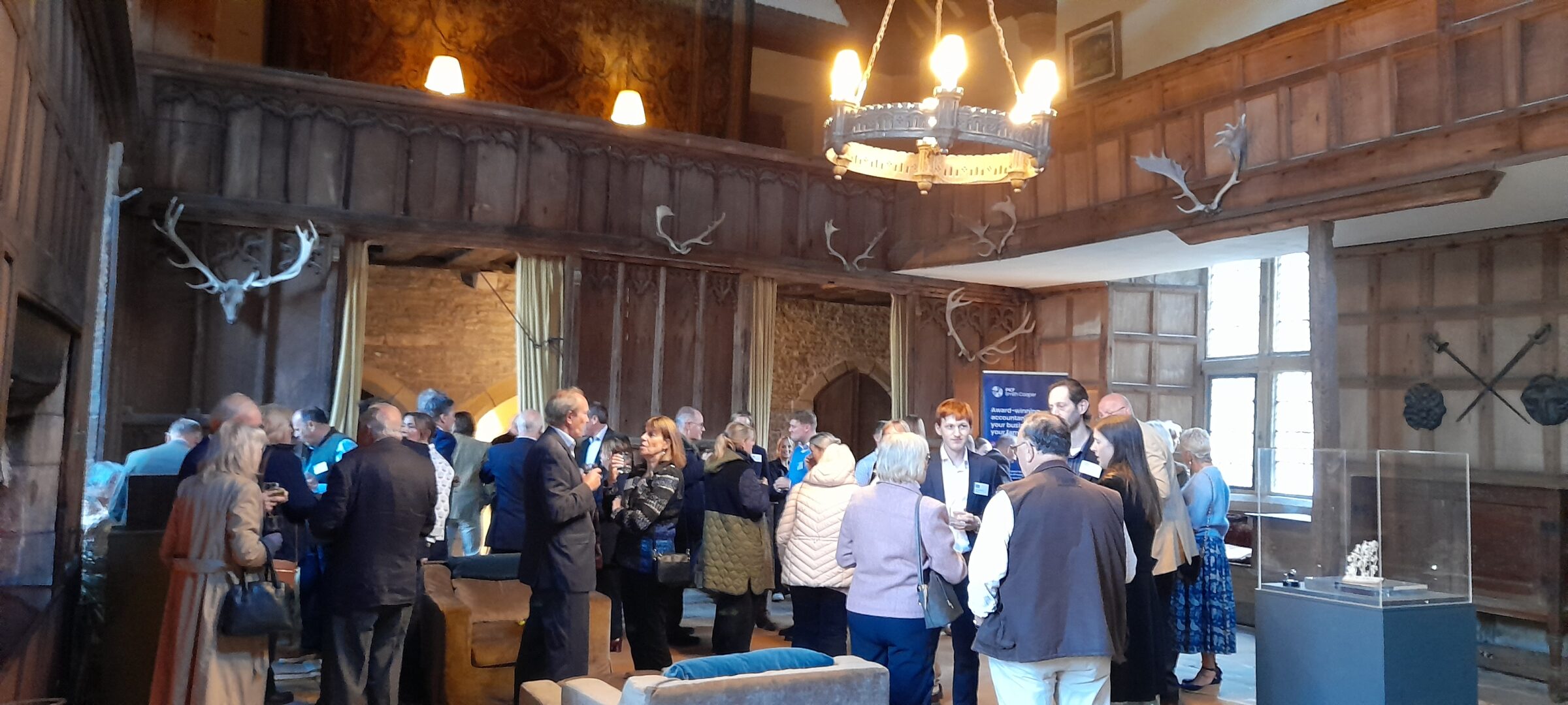 CLA Event in the Ancient Great Hall of Haddon Hall