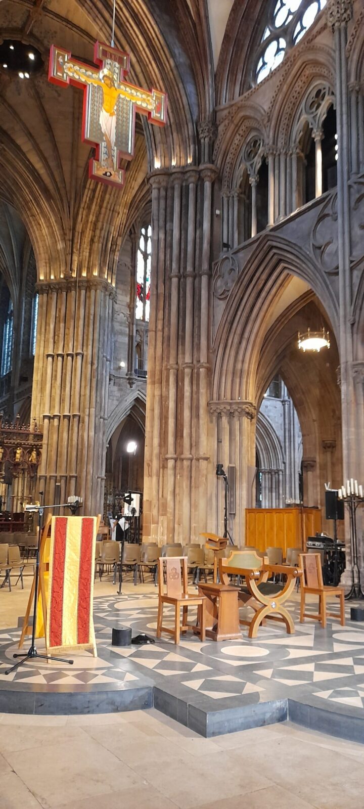 The cathedra at Lichfield is currently vacant.
